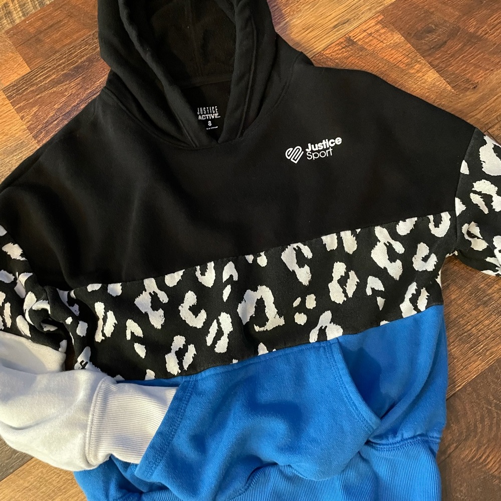 {Justice} Hooded Sweatshirt